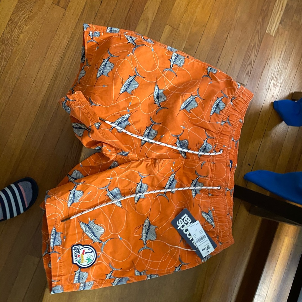 Reyn Spooner men’s swim trunks